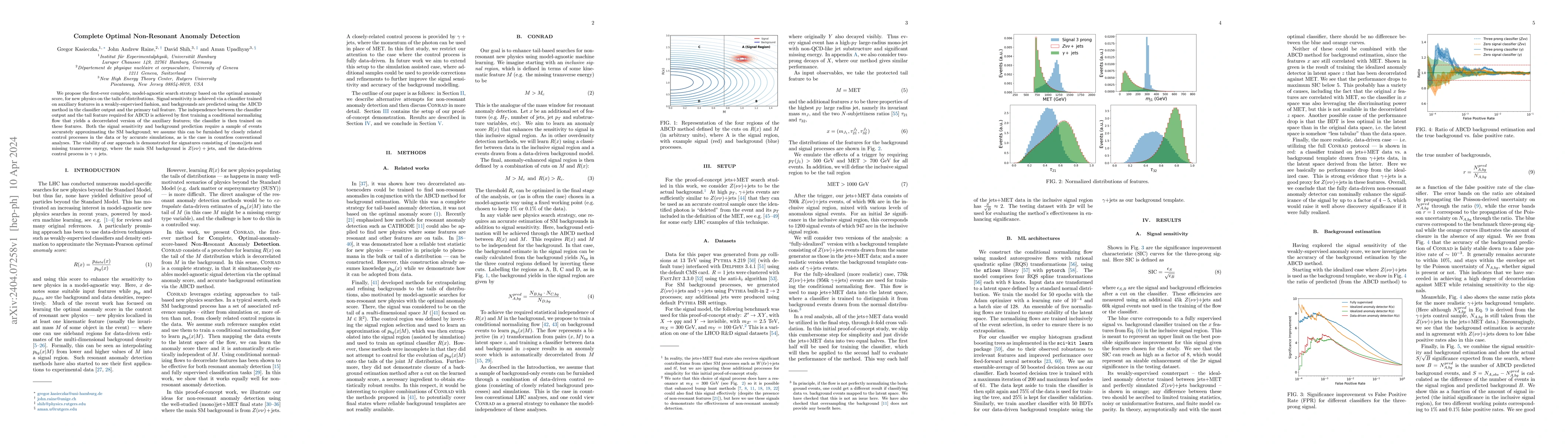 Thumbnail for Complete Optimal Non-Resonant Anomaly Detection