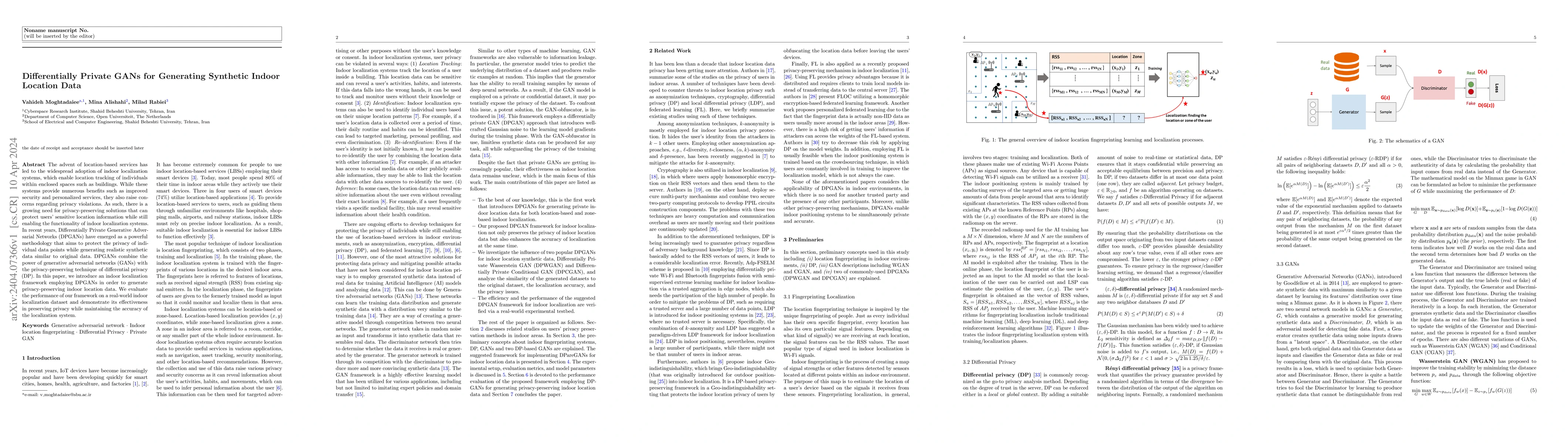 Thumbnail for Differentially Private GANs for Generating Synthetic Indoor Location
  Data
