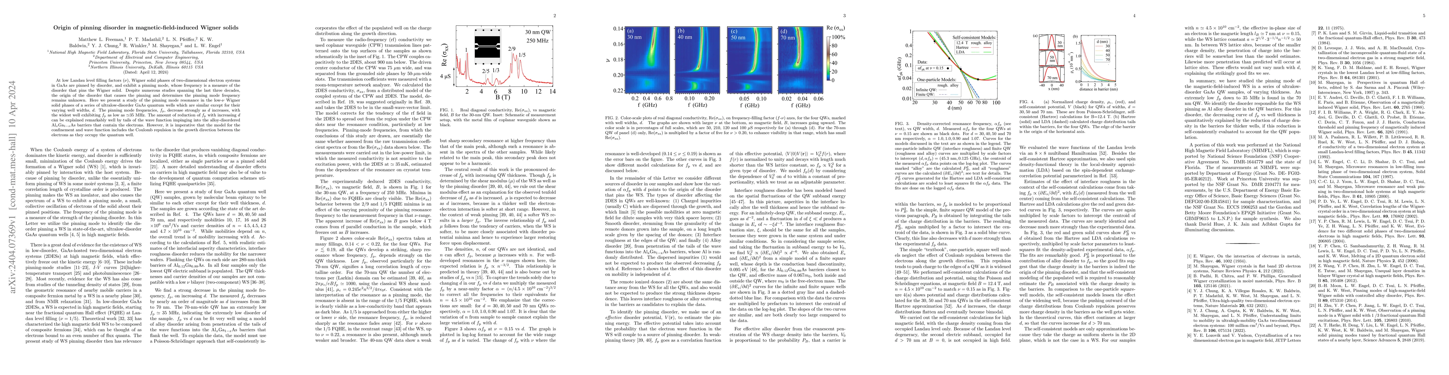 Thumbnail for Origin of pinning disorder in magnetic-field-induced Wigner solids