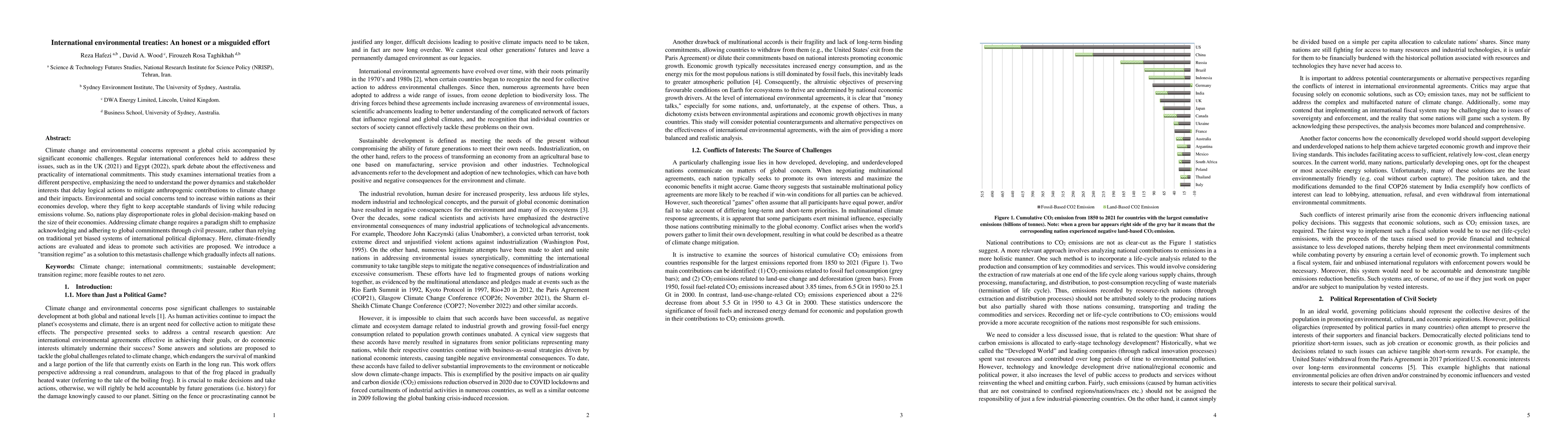 Thumbnail for International environmental treaties: An honest or a misguided effort