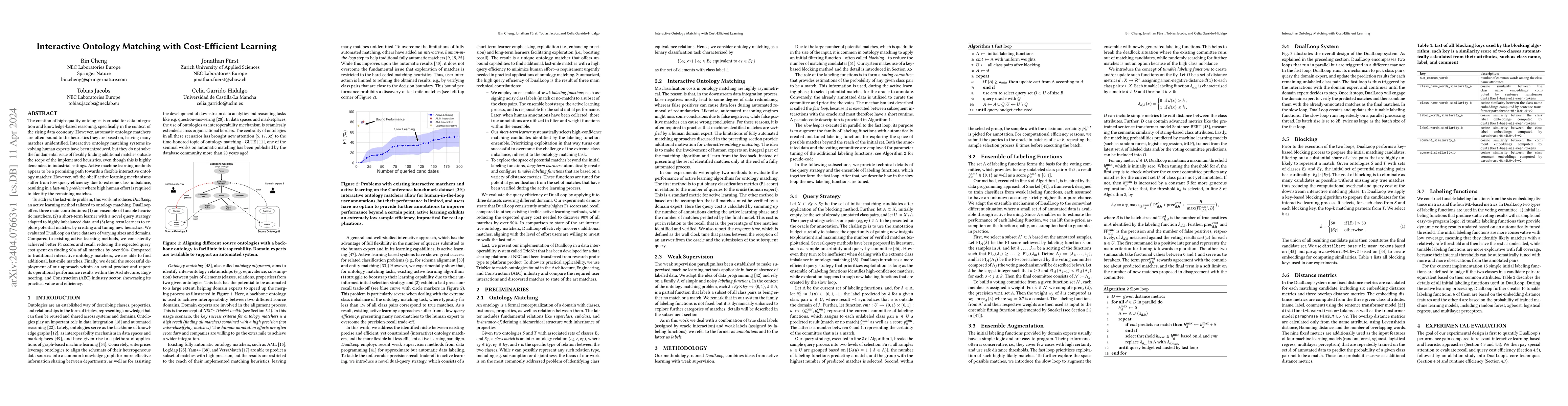 Thumbnail for Interactive Ontology Matching with Cost-Efficient Learning