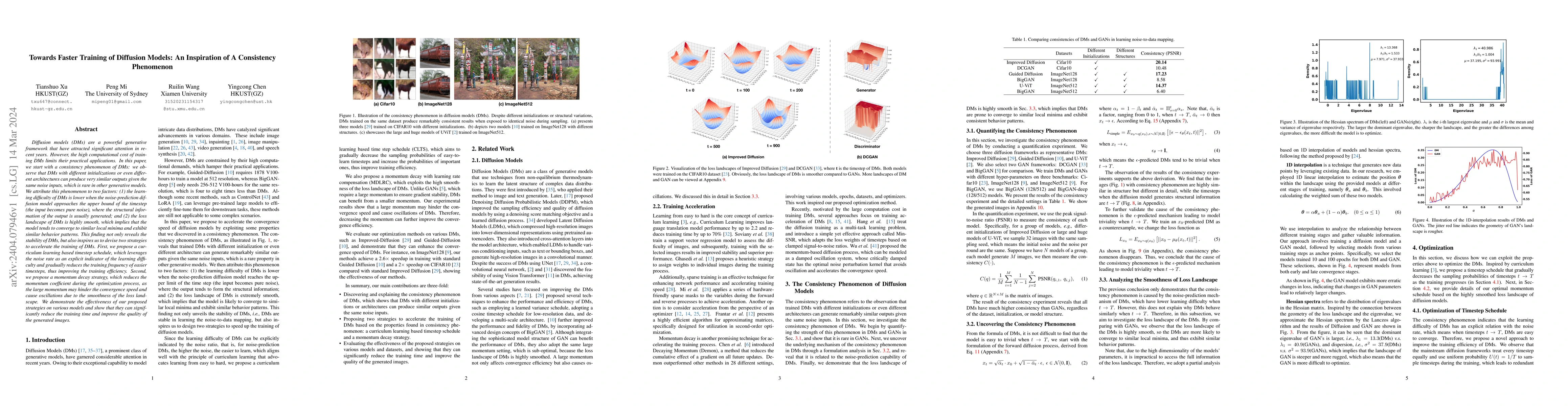 Thumbnail for Towards Faster Training of Diffusion Models: An Inspiration of A
  Consistency Phenomenon