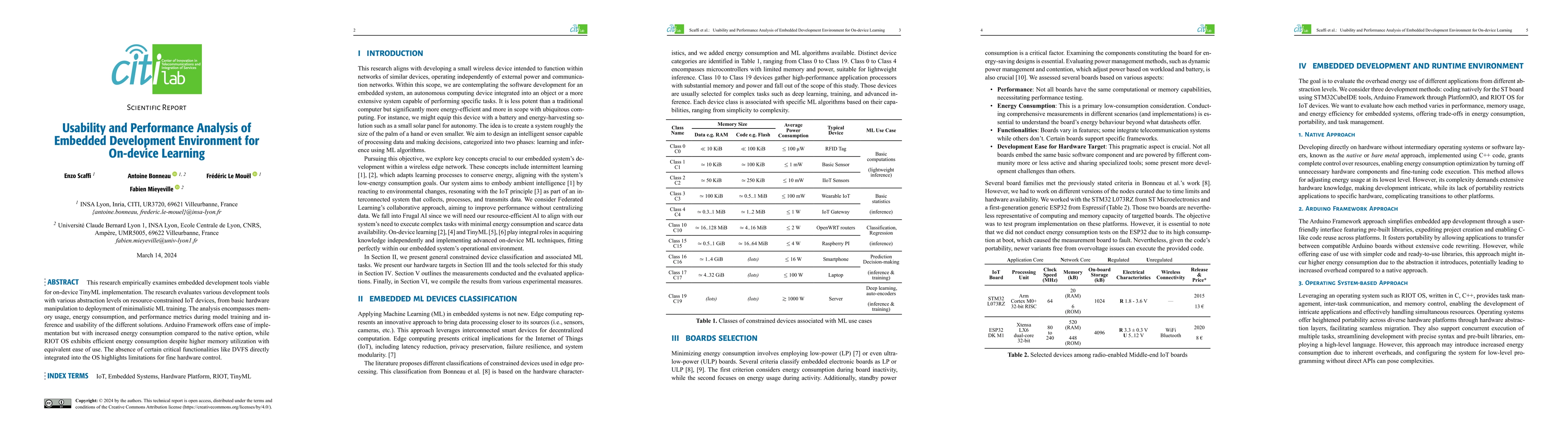 Thumbnail for Usability and Performance Analysis of Embedded Development Environment
  for On-device Learning