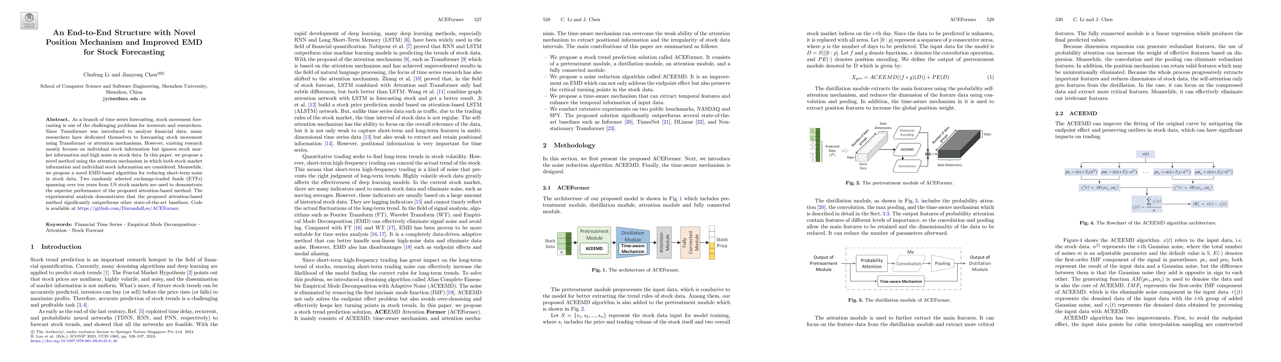 Thumbnail for An End-to-End Structure with Novel Position Mechanism and Improved EMD
  for Stock Forecasting