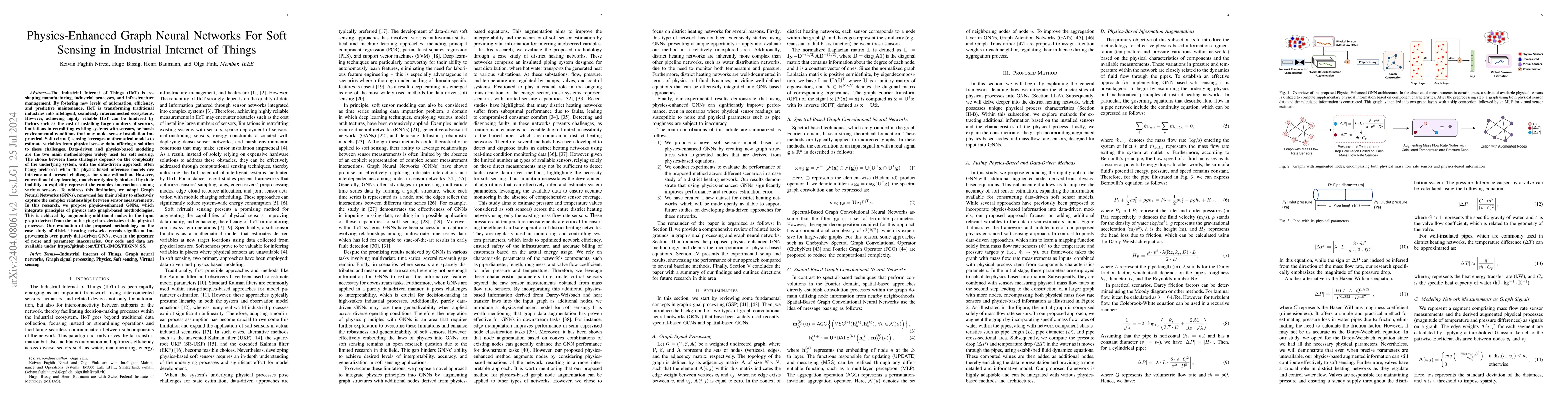 Thumbnail for Physics-Enhanced Graph Neural Networks For Soft Sensing in Industrial
  Internet of Things