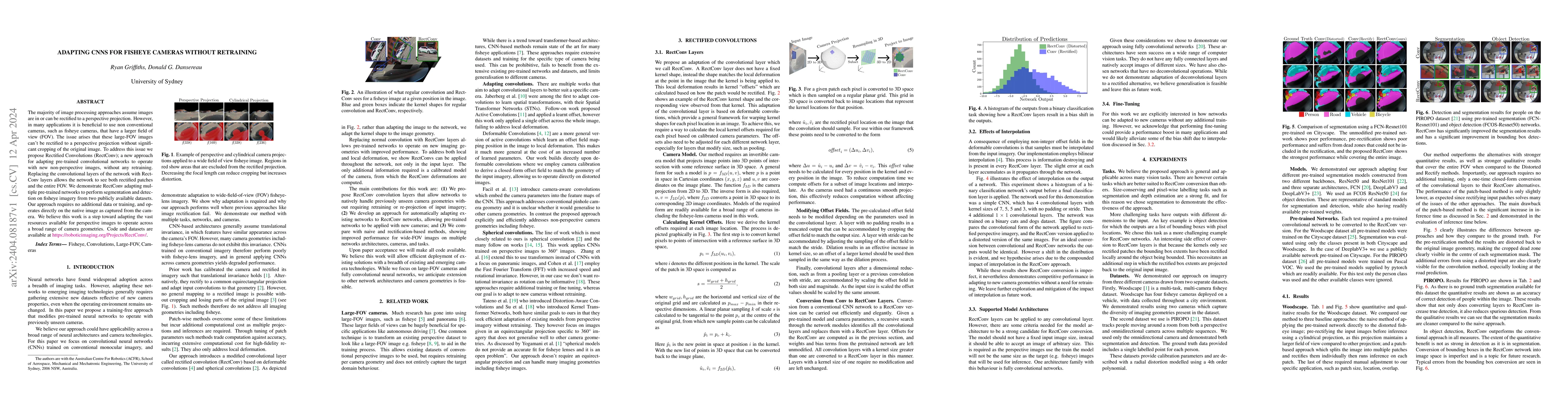 Thumbnail for Adapting CNNs for Fisheye Cameras without Retraining