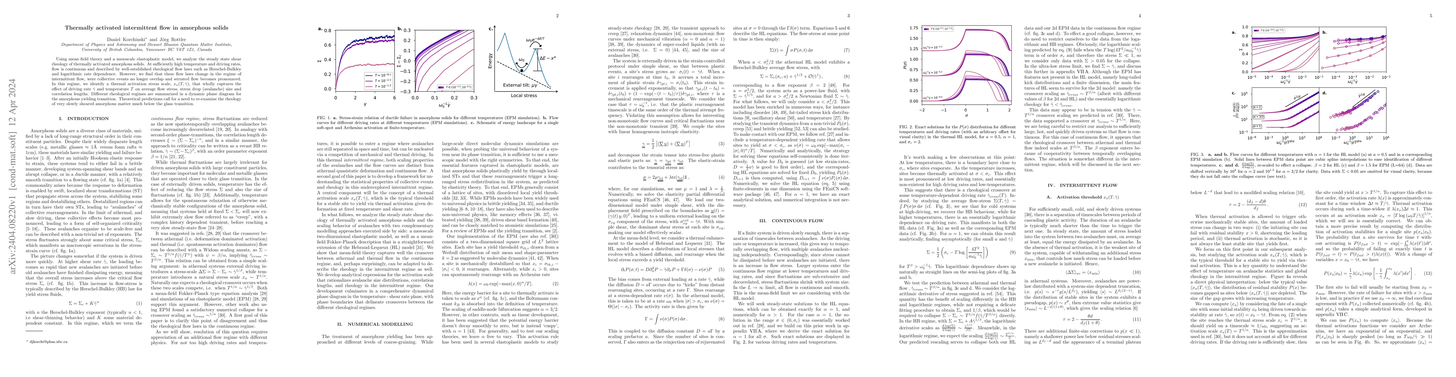 Thumbnail for Thermally activated intermittent flow in amorphous solids