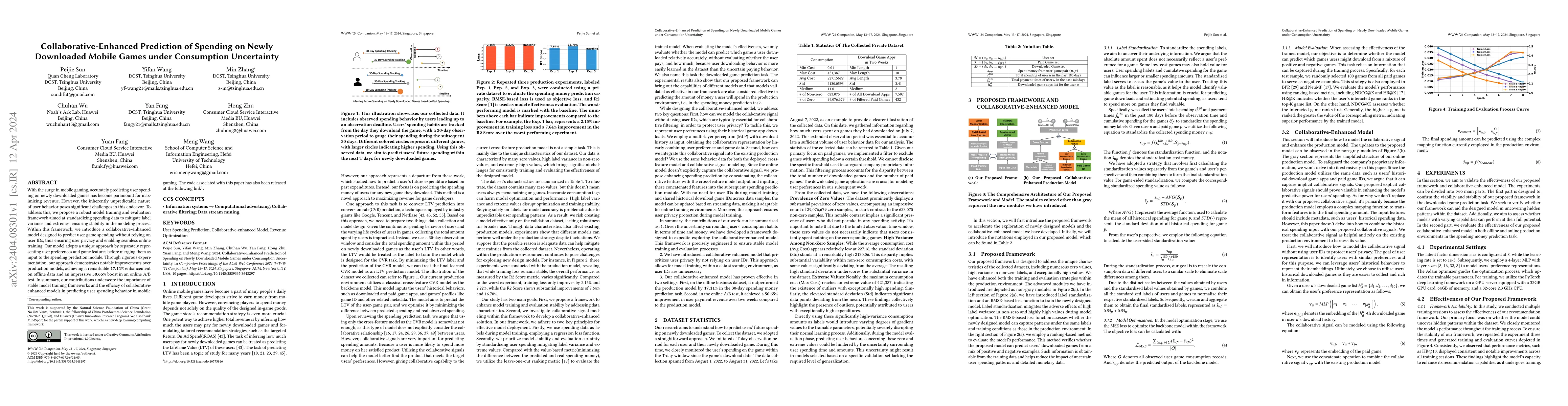 Thumbnail for Collaborative-Enhanced Prediction of Spending on Newly Downloaded Mobile
  Games under Consumption Uncertainty