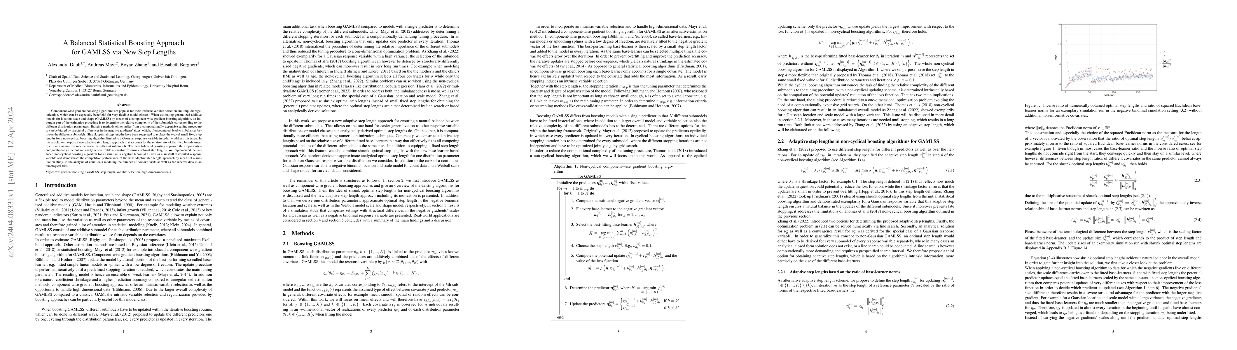 Thumbnail for A Balanced Statistical Boosting Approach for GAMLSS via New Step Lengths