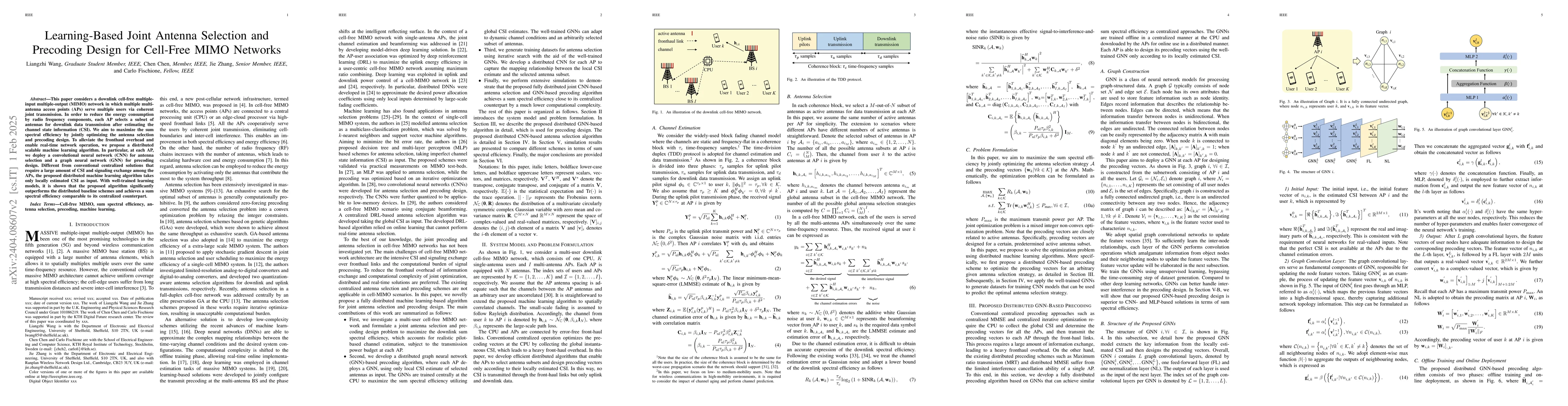 Thumbnail for Learning-Based Joint Antenna Selection and Precoding Design for
  Cell-Free MIMO Networks