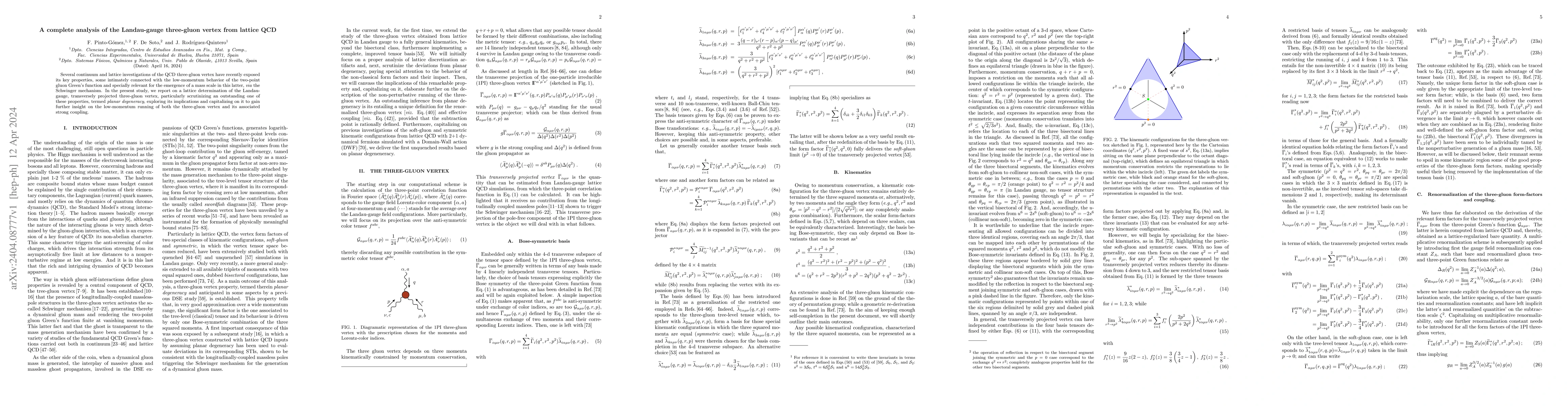 Thumbnail for A complete analysis of the Landau-gauge three-gluon vertex from lattice
  QCD