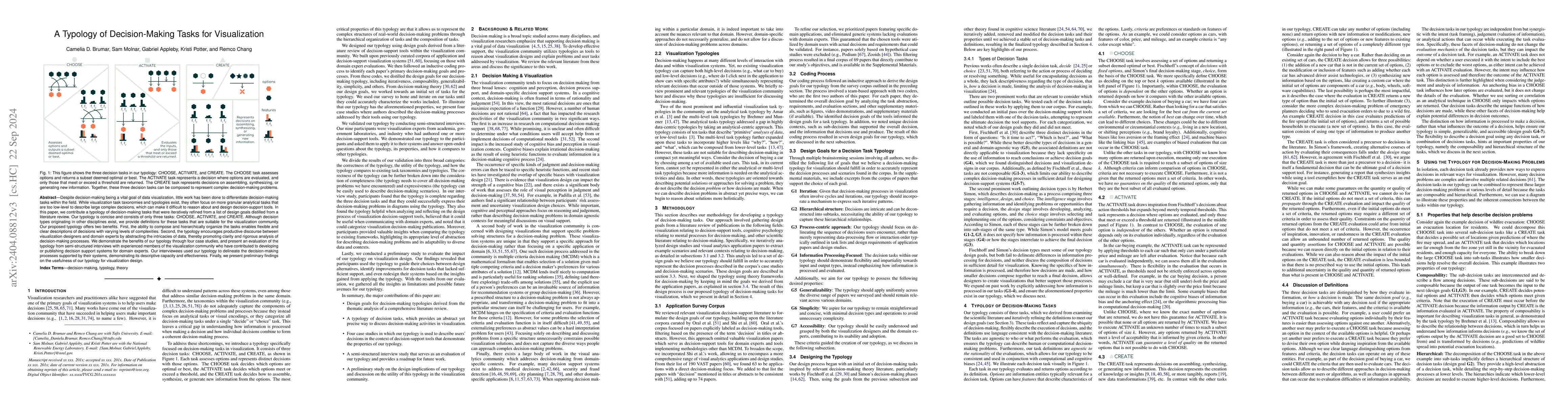 Thumbnail for A Typology of Decision-Making Tasks for Visualization