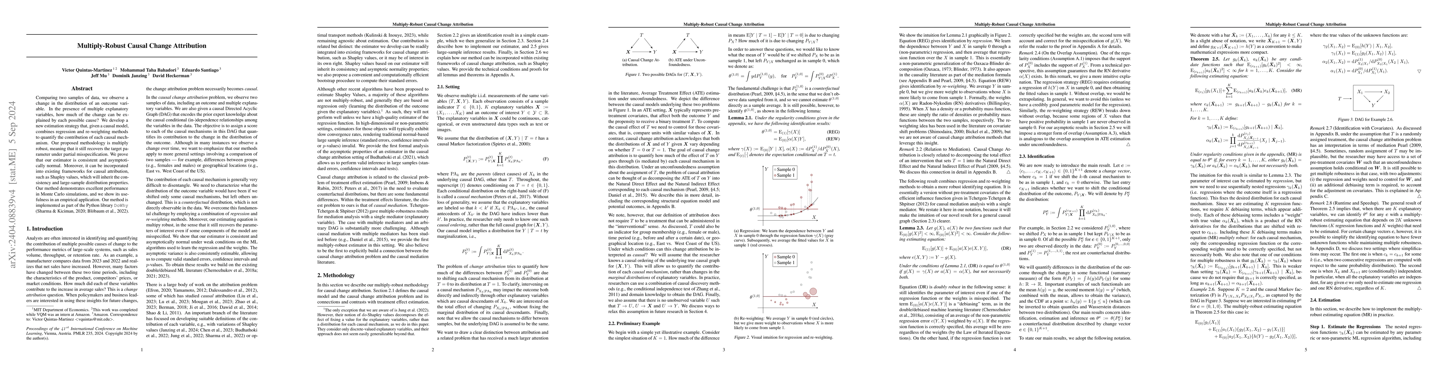 Thumbnail for Multiply-Robust Causal Change Attribution
