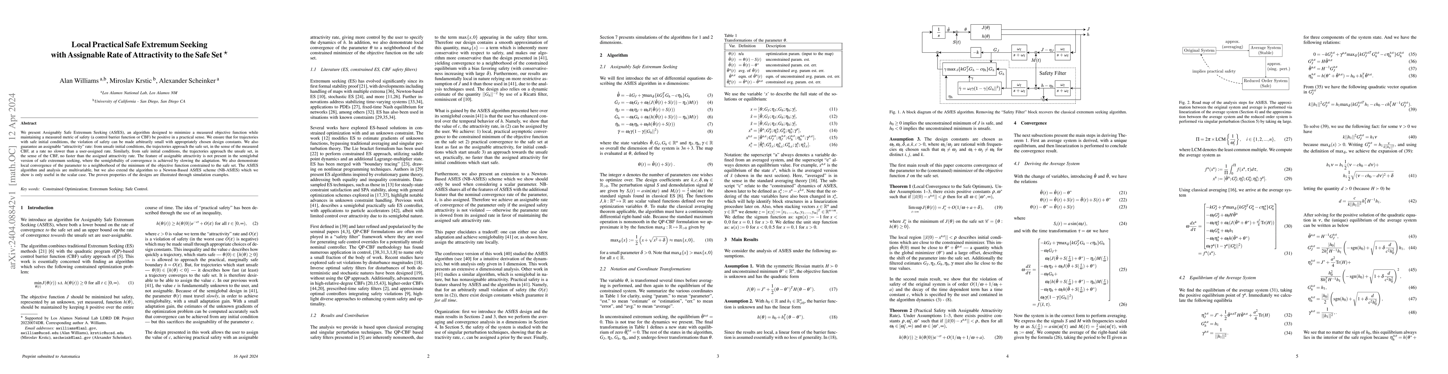 Thumbnail for Practical Safe Extremum Seeking with Assignable Rate of Attractivity to
  the Safe Set