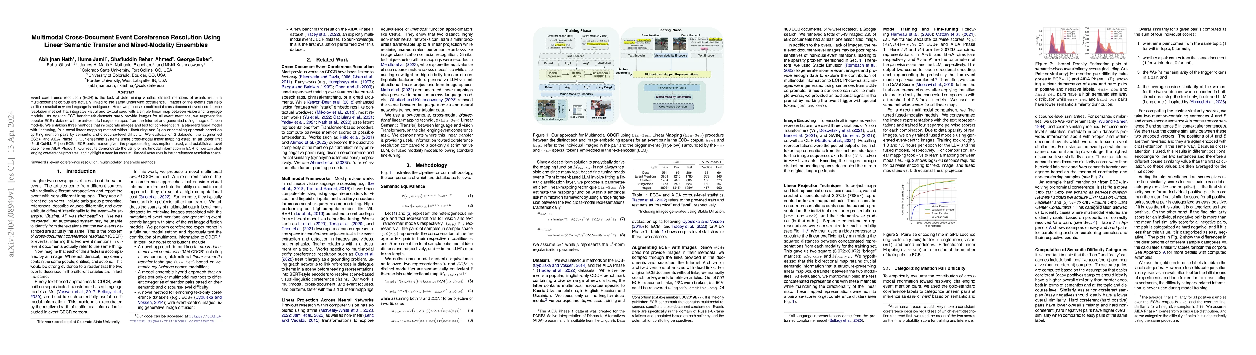 Thumbnail for Multimodal Cross-Document Event Coreference Resolution Using Linear
  Semantic Transfer and Mixed-Modality Ensembles