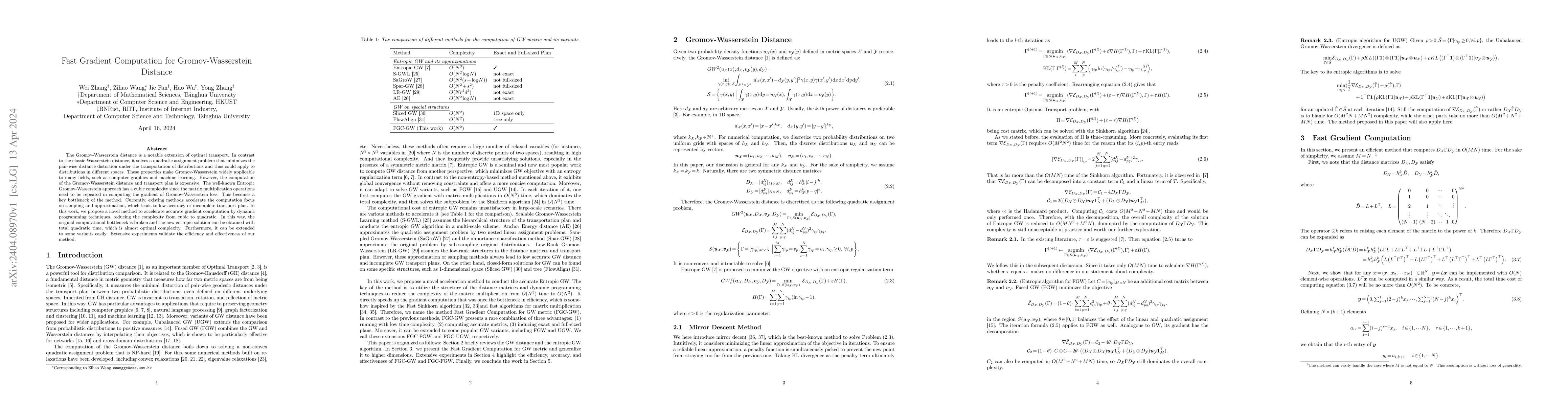 Thumbnail for Fast Gradient Computation for Gromov-Wasserstein Distance