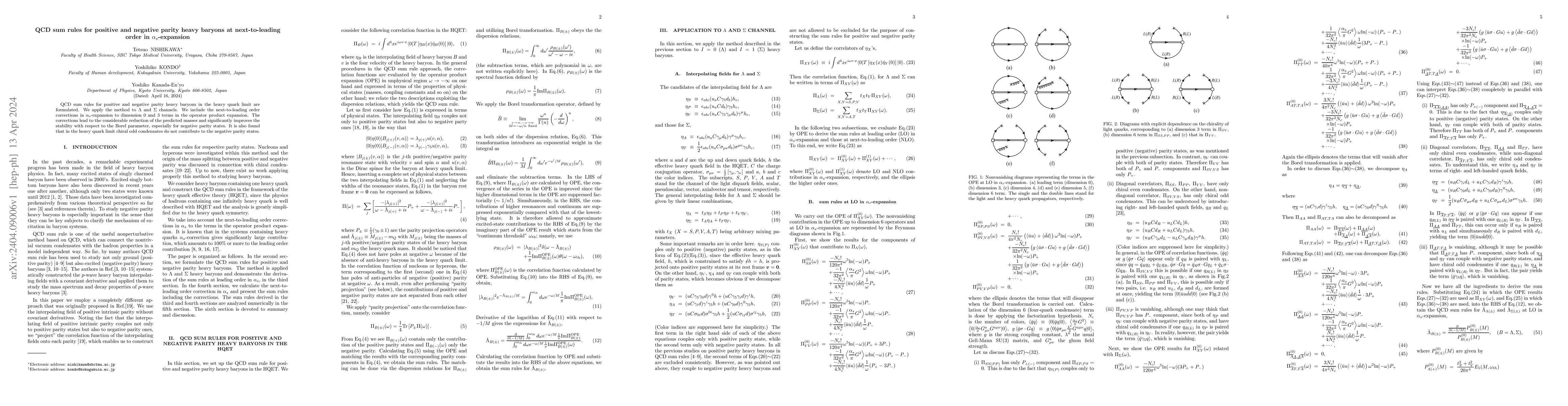 Thumbnail for QCD sum rules for positive and negative parity heavy baryons at
  next-to-leading order in $\alpha_s$-expansion