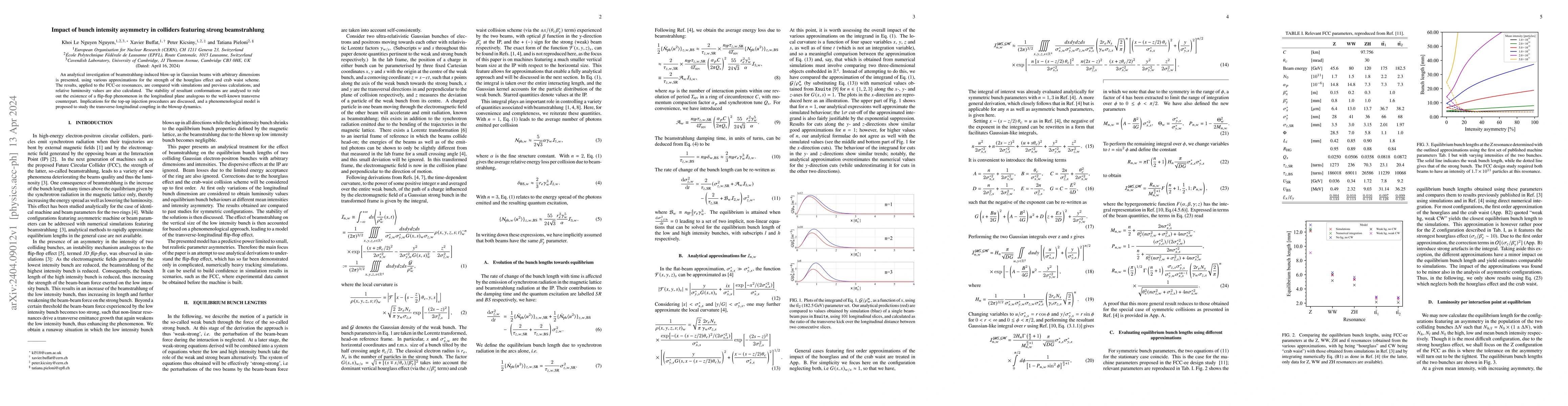 Thumbnail for Impact of bunch intensity asymmetry in colliders featuring strong
  beamstrahlung