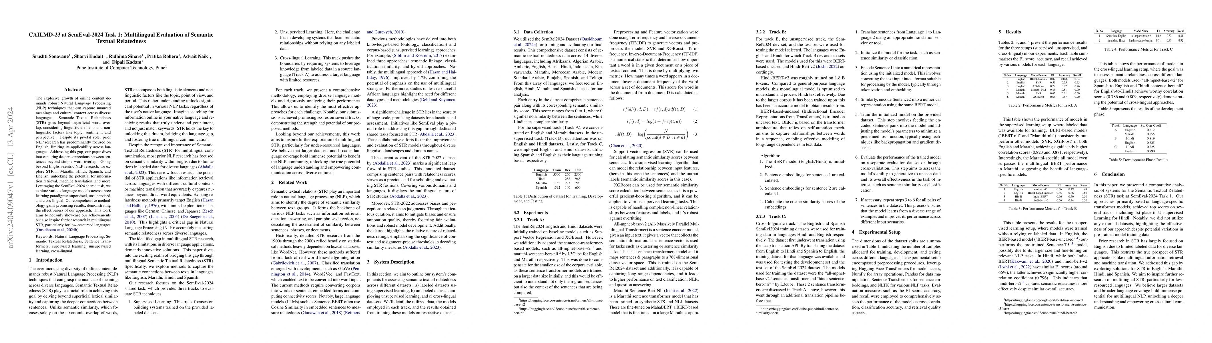 Thumbnail for Multilingual Evaluation of Semantic Textual Relatedness