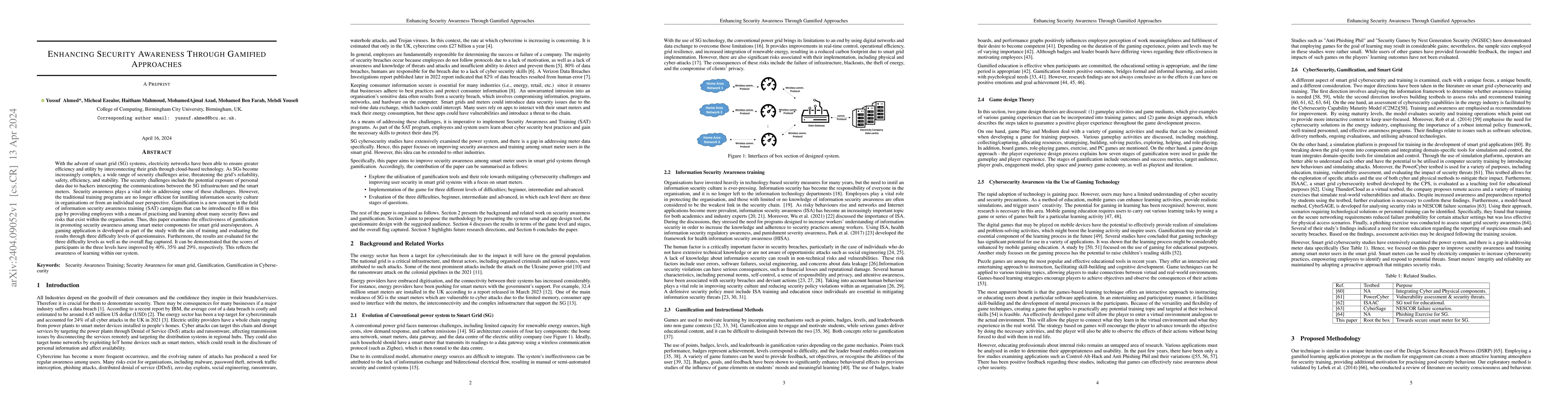 Thumbnail for Enhancing Security Awareness Through Gamified Approaches