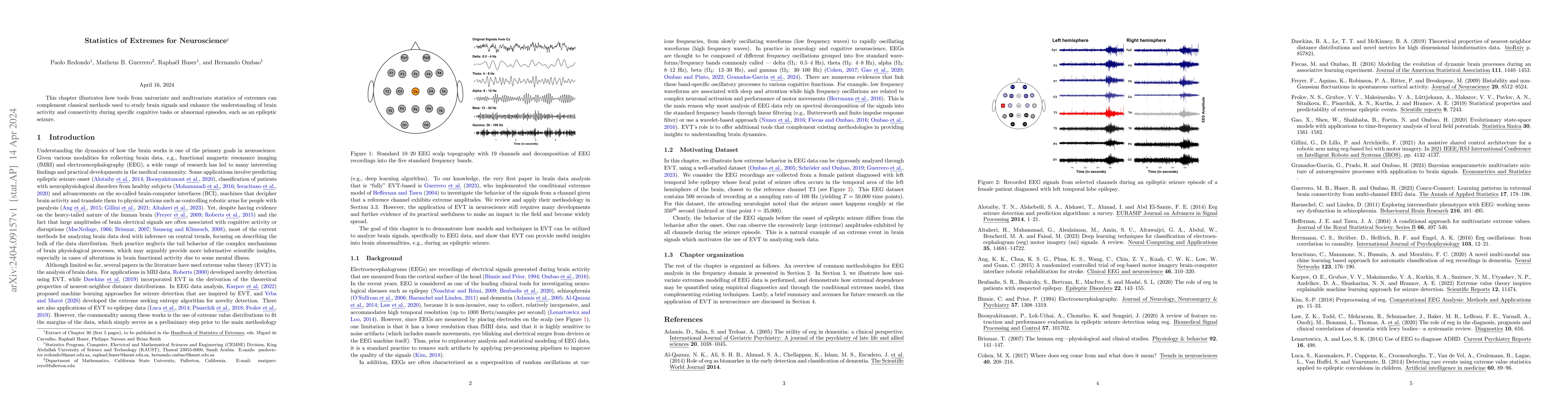 Thumbnail for Statistics of Extremes for Neuroscience