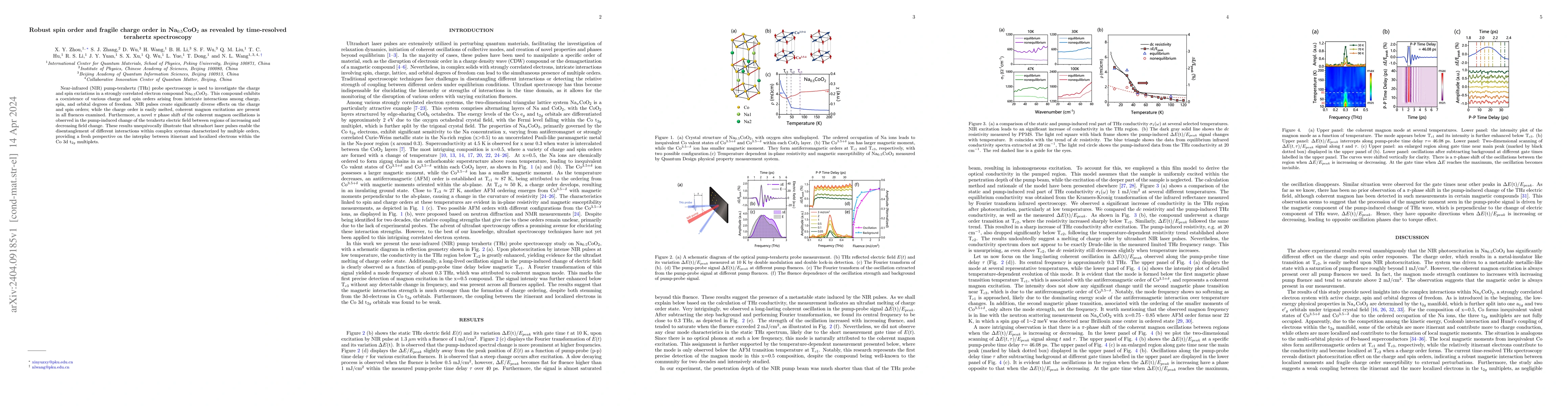 Thumbnail for Robust spin order and fragile charge order in Na0.5CoO2 as revealed by
  time-resolved terahertz spectroscopy