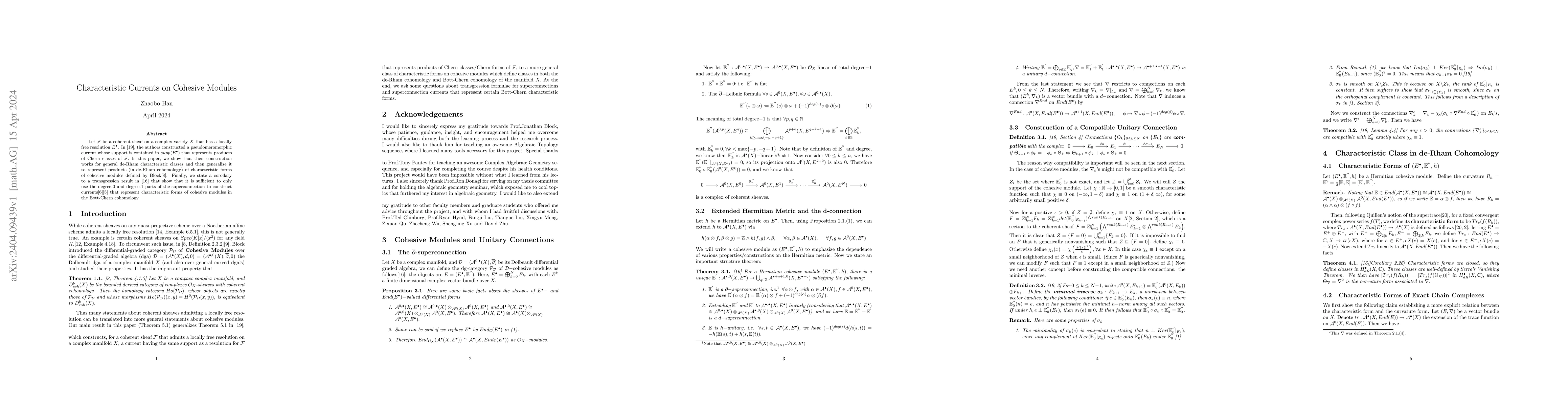 Thumbnail for Characteristic Currents on Cohesive Modules