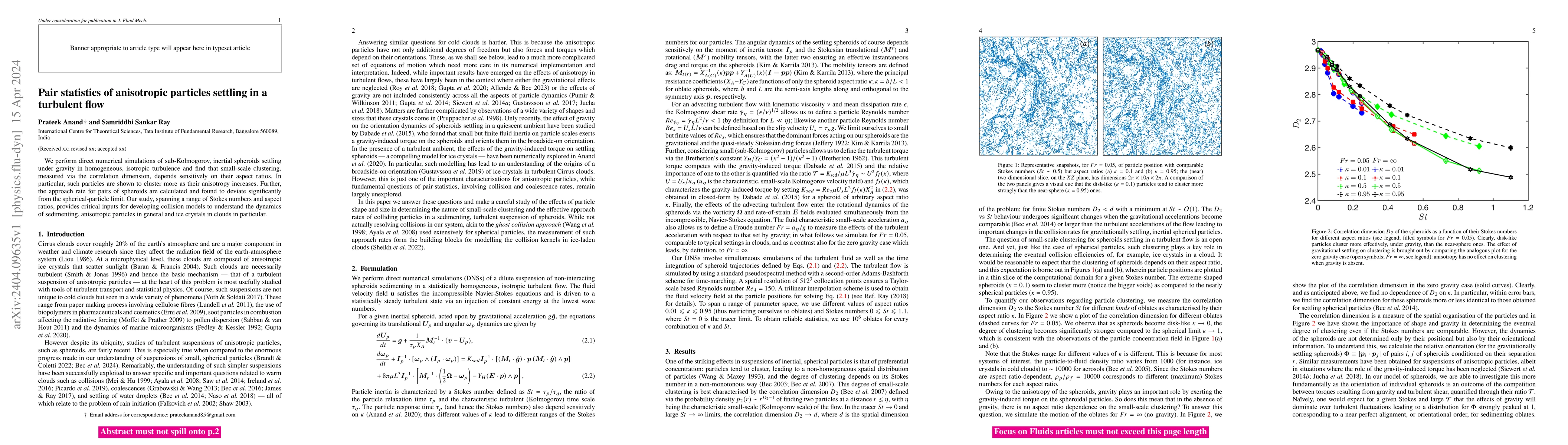 Thumbnail for Pair statistics of anisotropic particles settling in a turbulent flow