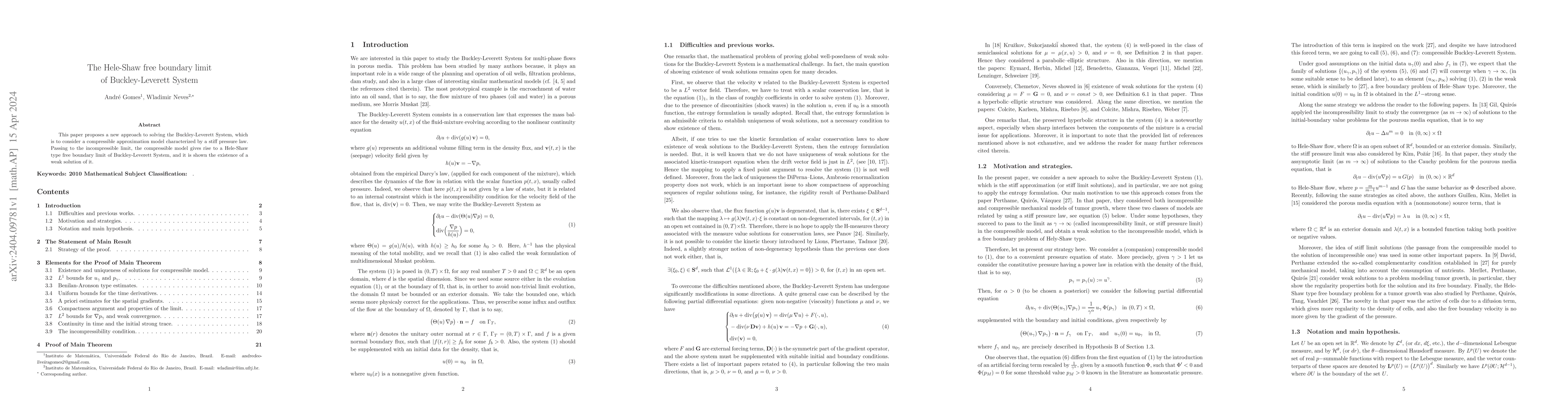 Thumbnail for The Hele-Shaw free boundary limit of Buckley-Leverett System