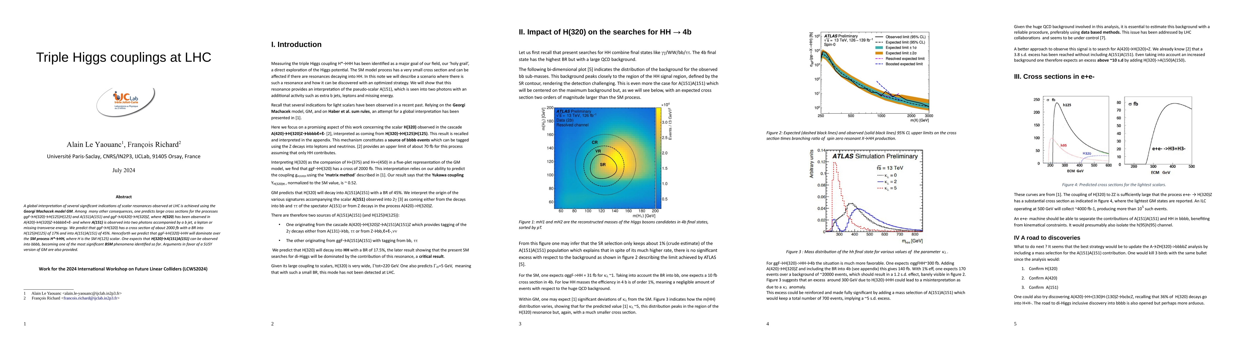 Thumbnail for Triple Higgs couplings at LHC