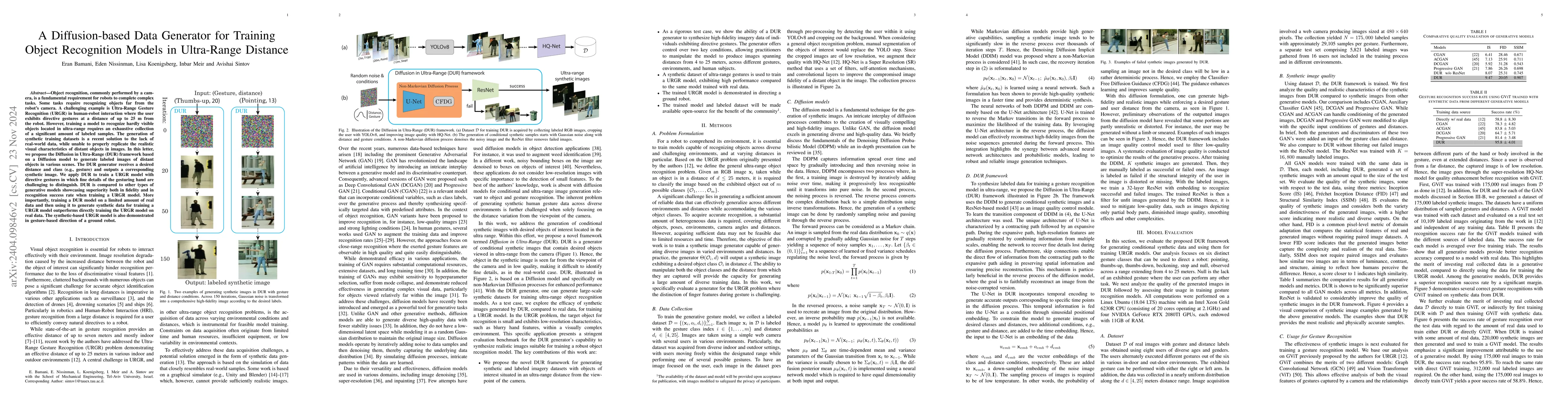 Thumbnail for A Diffusion-based Data Generator for Training Object Recognition Models
  in Ultra-Range Distance