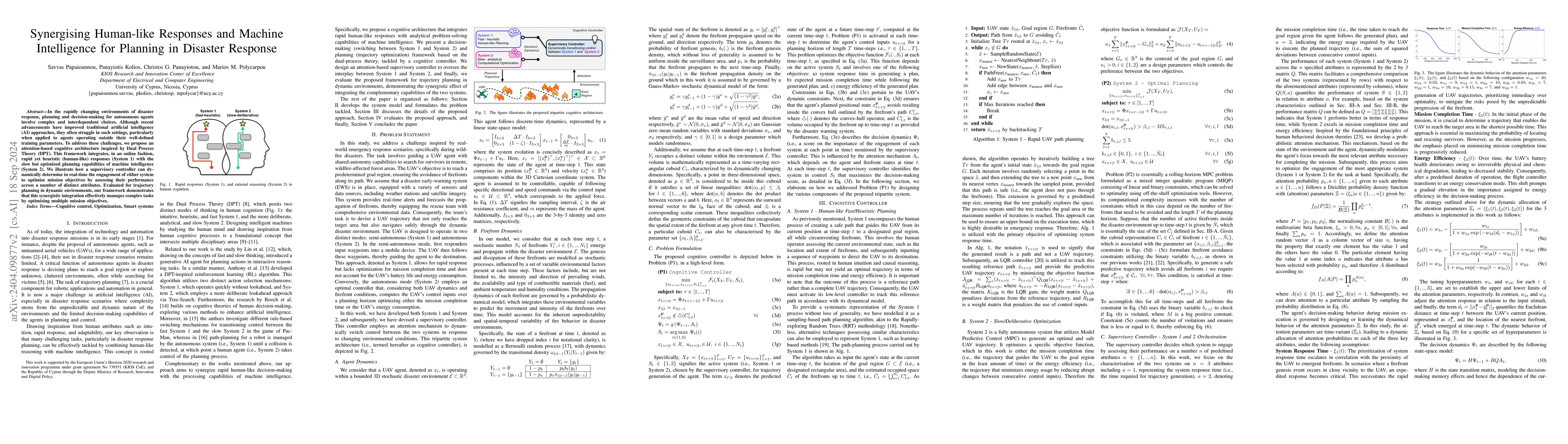 Thumbnail for Synergising Human-like Responses and Machine Intelligence for Planning
  in Disaster Response