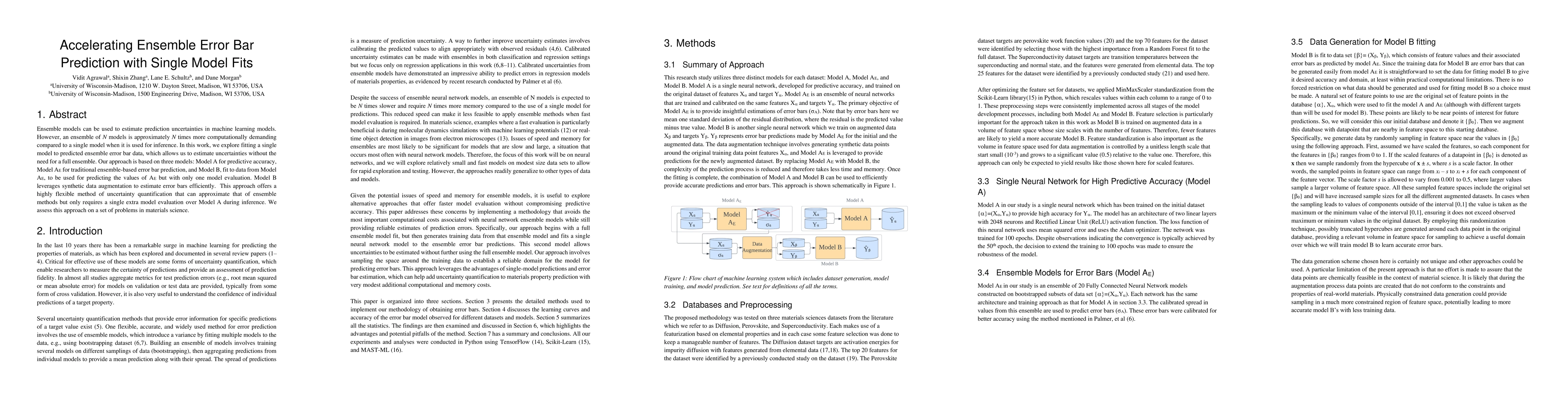 Thumbnail for Accelerating Ensemble Error Bar Prediction with Single Models Fits