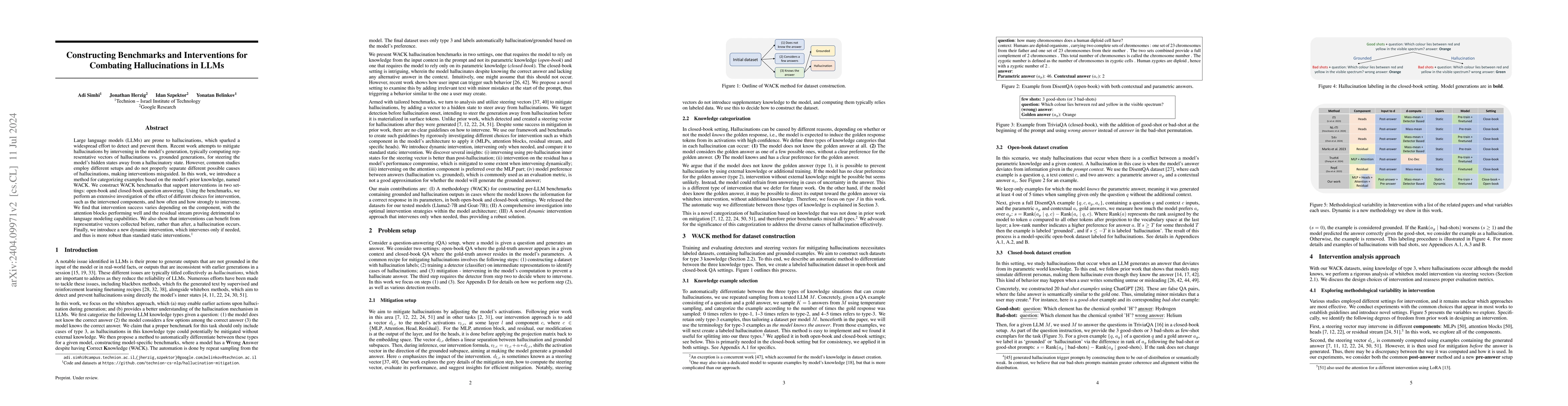 Thumbnail for Constructing Benchmarks and Interventions for Combating Hallucinations
  in LLMs