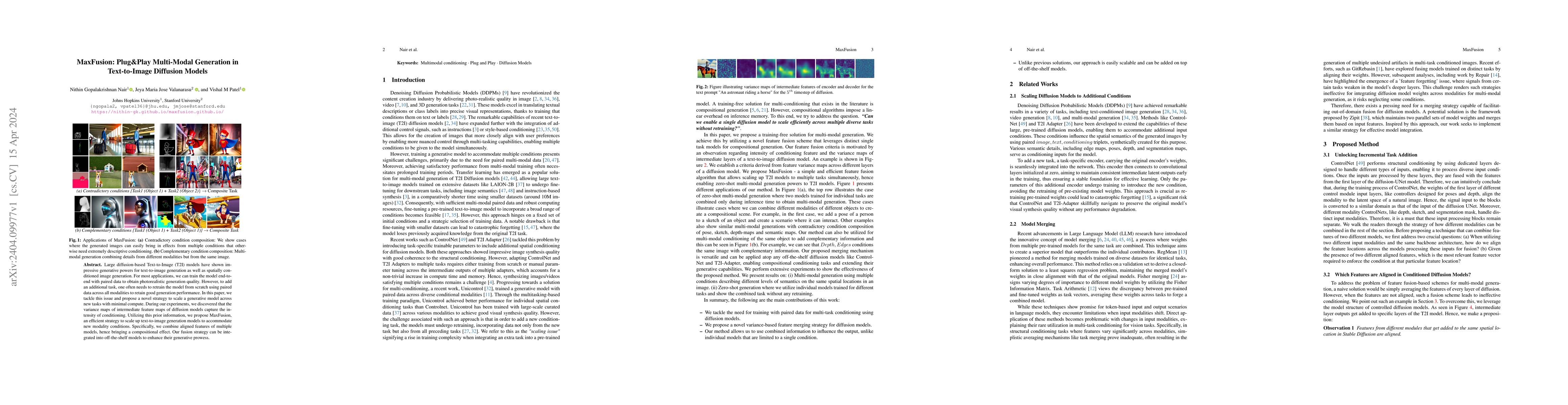 Thumbnail for MaxFusion: Plug&Play Multi-Modal Generation in Text-to-Image Diffusion
  Models