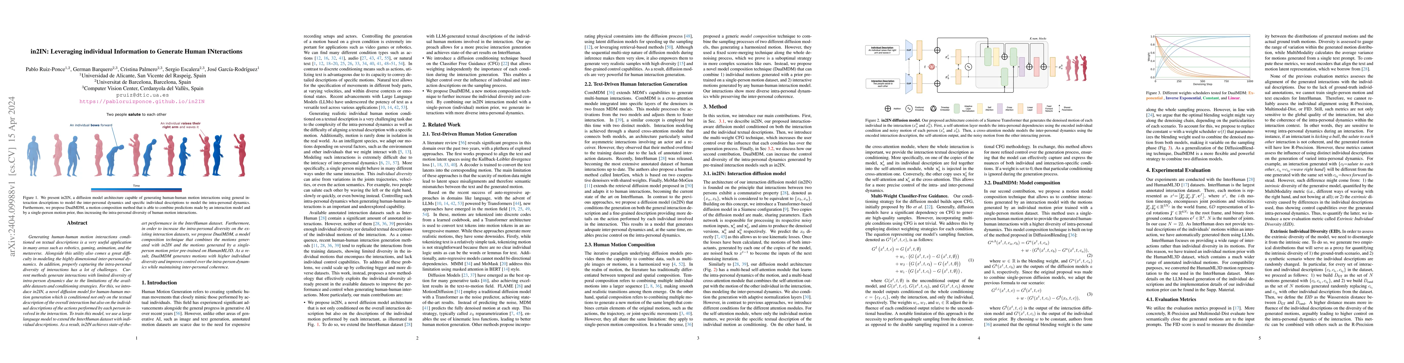 Thumbnail for in2IN: Leveraging individual Information to Generate Human INteractions