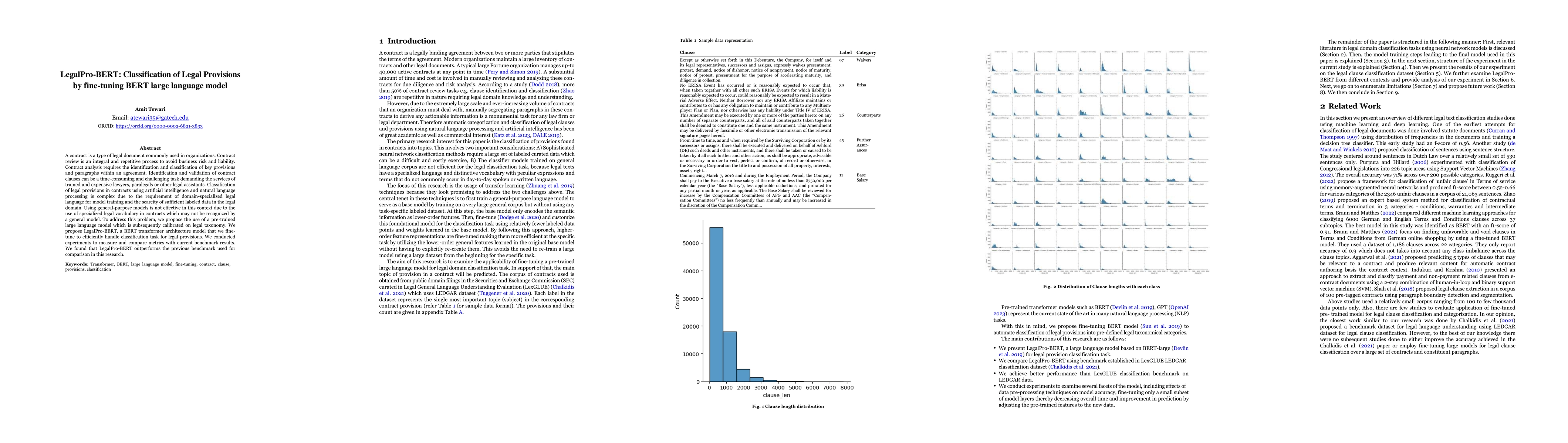 Thumbnail for LegalPro-BERT: Classification of Legal Provisions by fine-tuning BERT
  Large Language Model