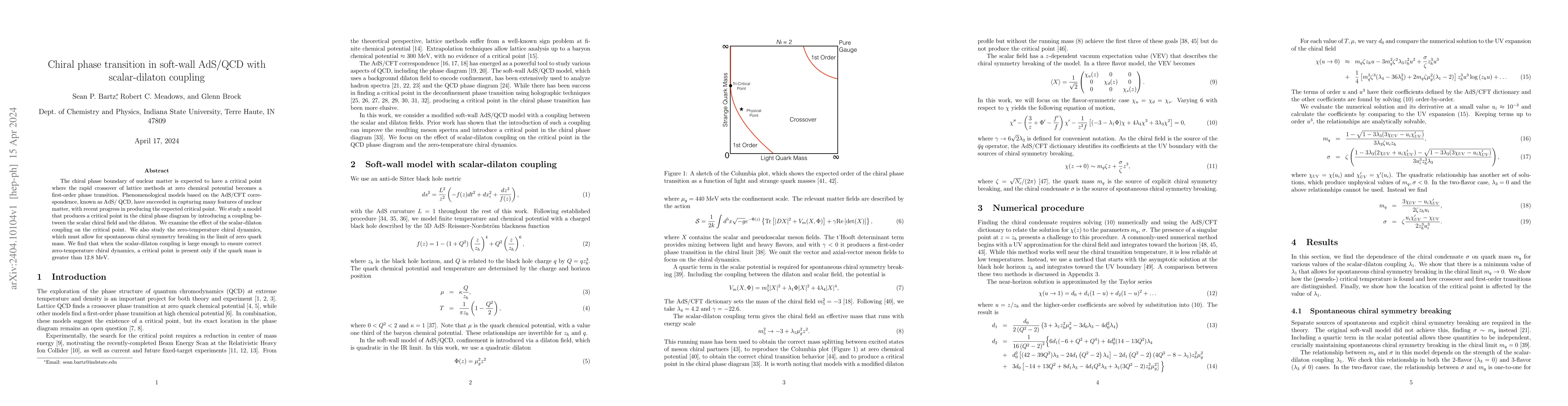 Thumbnail for Chiral phase transition in soft-wall AdS/QCD with scalar-dilaton
  coupling