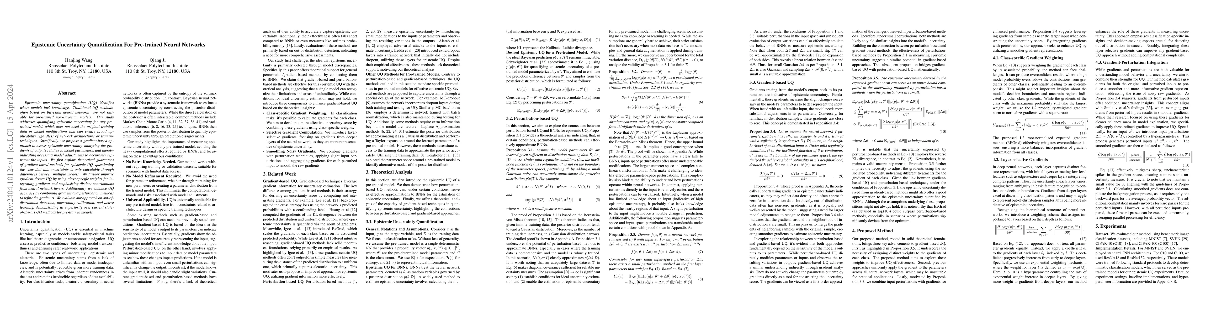 Thumbnail for Epistemic Uncertainty Quantification For Pre-trained Neural Network