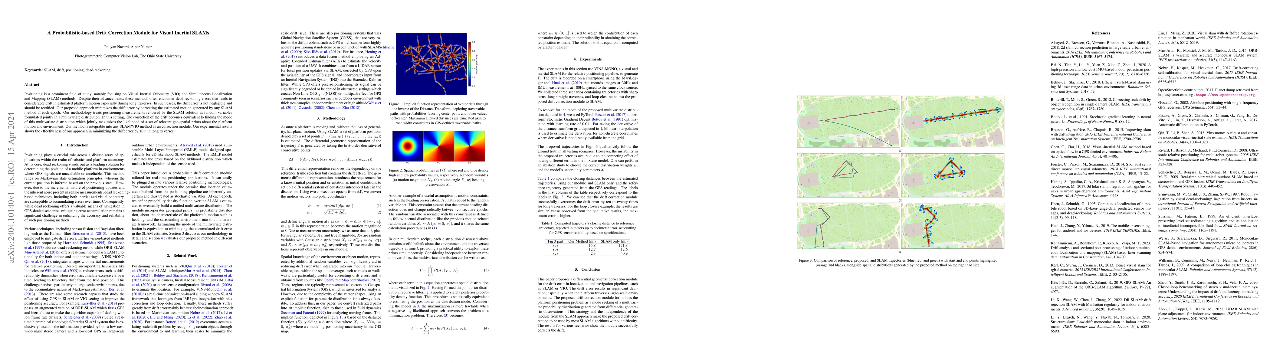 Thumbnail for A Probabilistic-based Drift Correction Module for Visual Inertial SLAMs