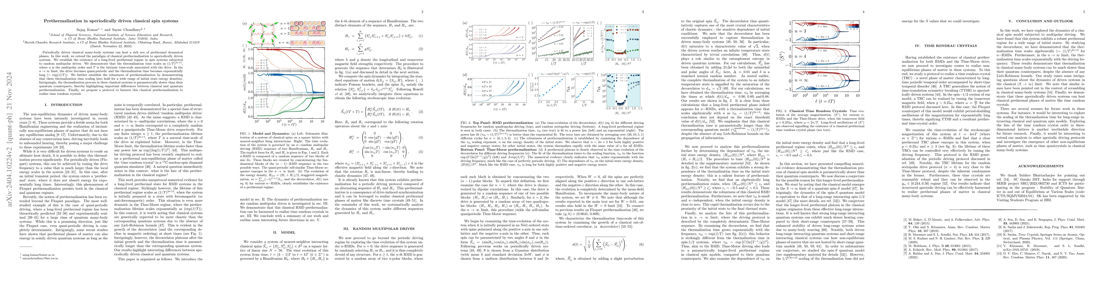 Thumbnail for Prethermalization in aperiodically driven classical spin systems