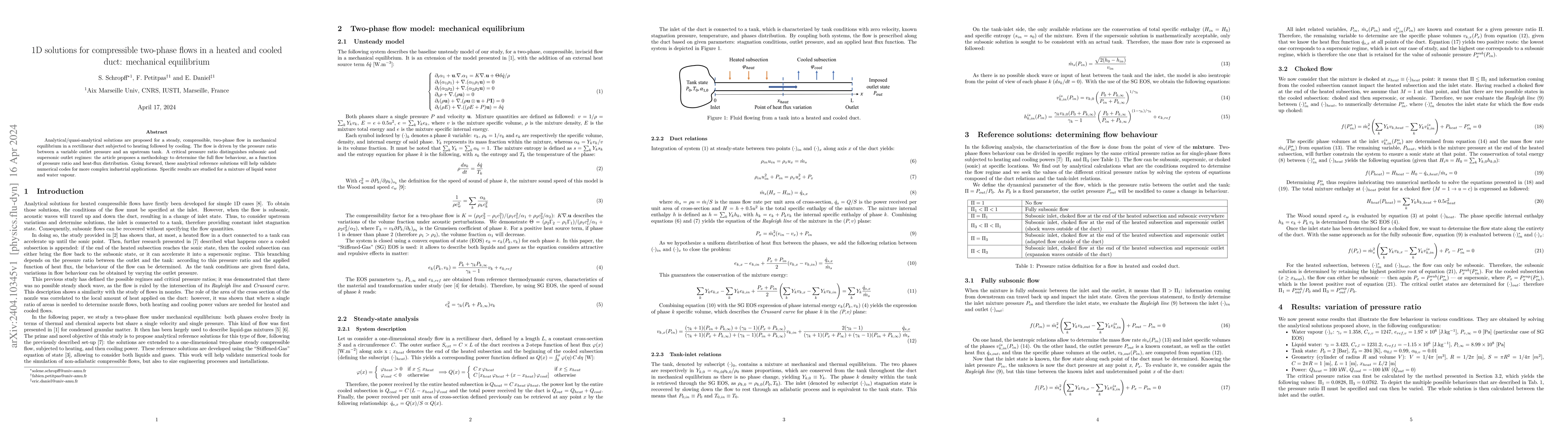 Thumbnail for 1D solutions for compressible two-phase flows in a heated and cooled
  duct: mechanical equilibrium