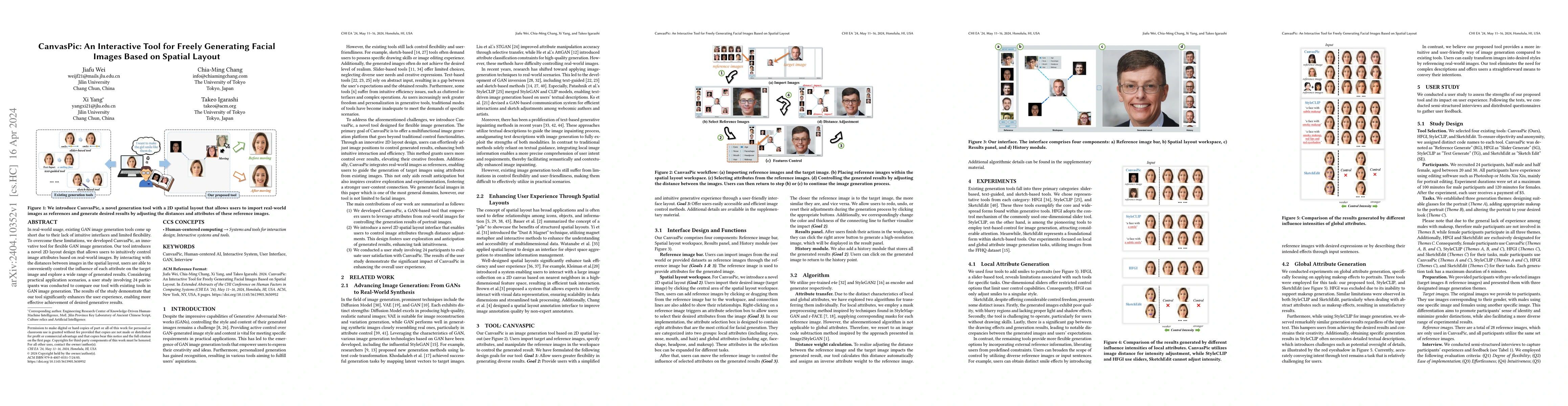 Thumbnail for CanvasPic: An Interactive Tool for Freely Generating Facial Images Based
  on Spatial Layout