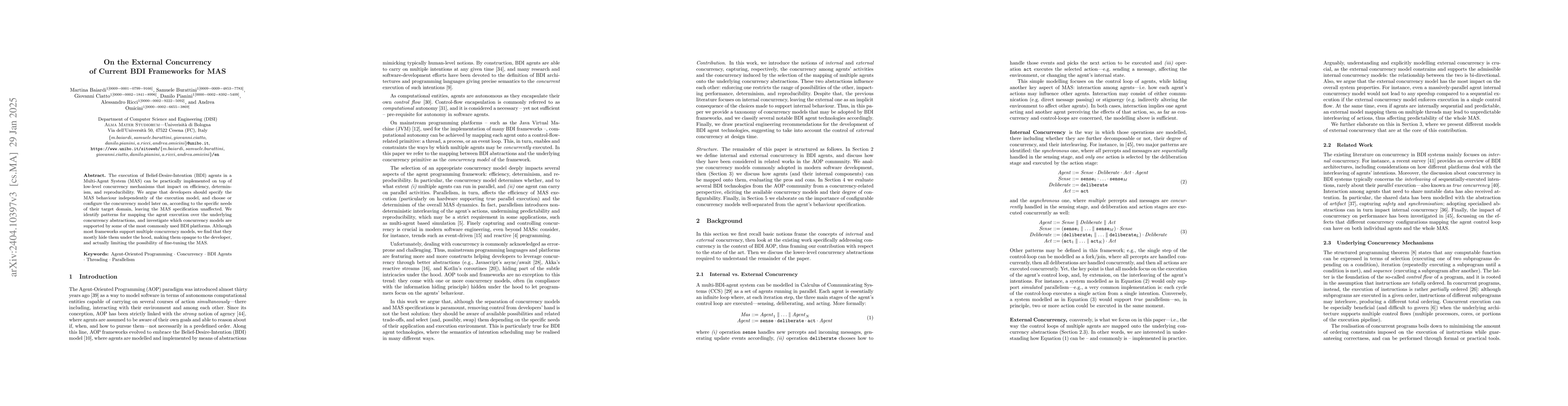 Thumbnail for On the external concurrency of current BDI frameworks for MAS