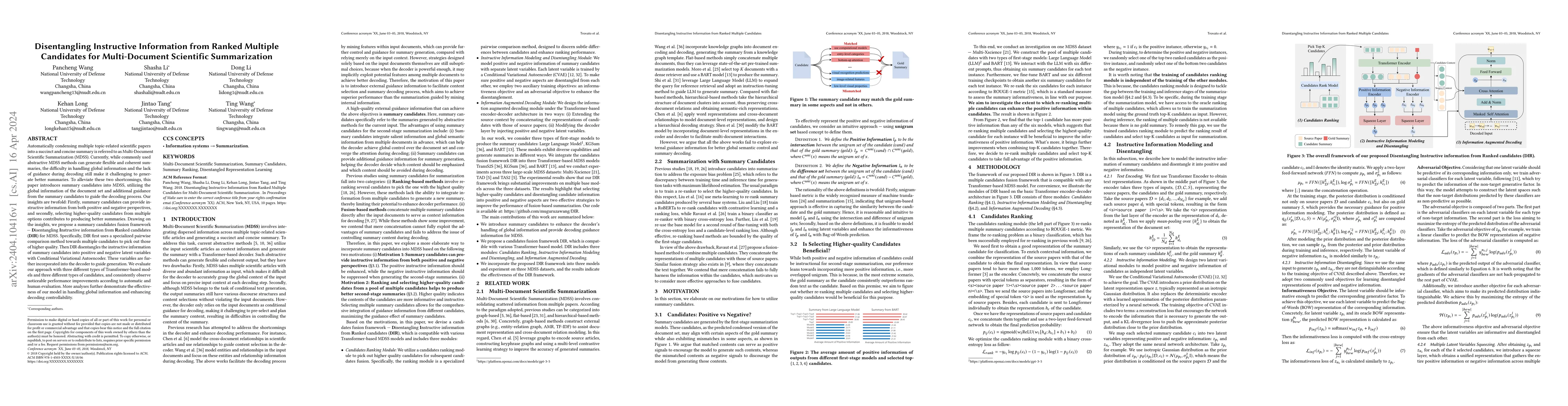 Thumbnail for Disentangling Instructive Information from Ranked Multiple Candidates
  for Multi-Document Scientific Summarization