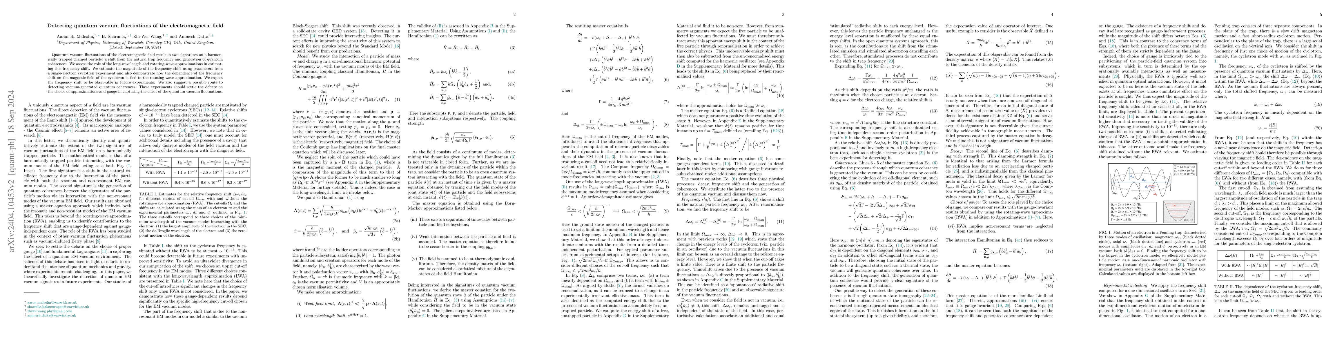 Thumbnail for Detecting quantum vacuum fluctuations of the electromagnetic field
