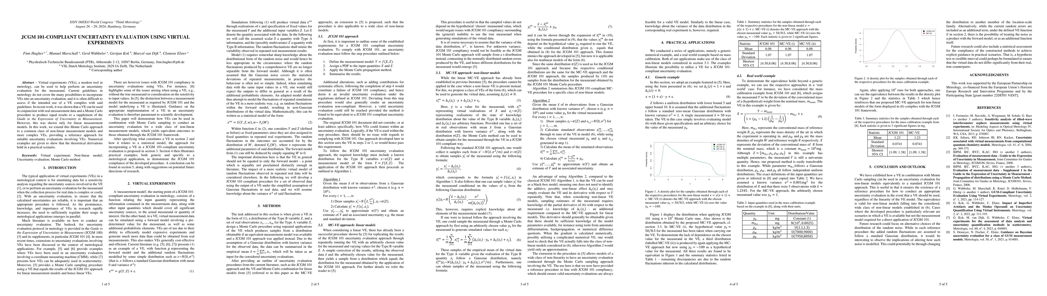 Thumbnail for JCGM 101-compliant uncertainty evaluation using virtual experiments
