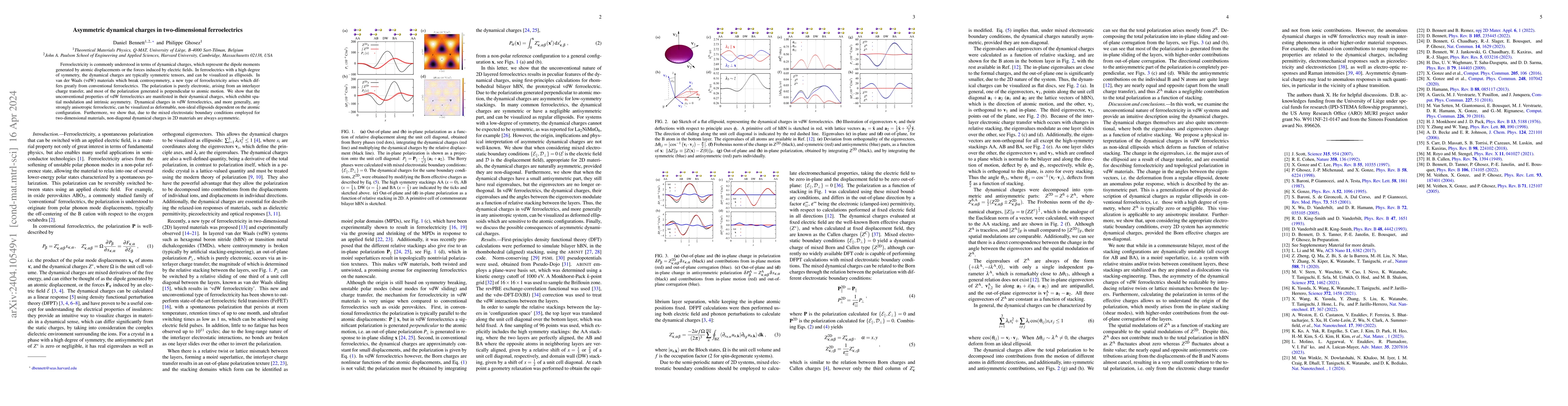 Thumbnail for Asymmetric dynamical charges in two-dimensional ferroelectrics