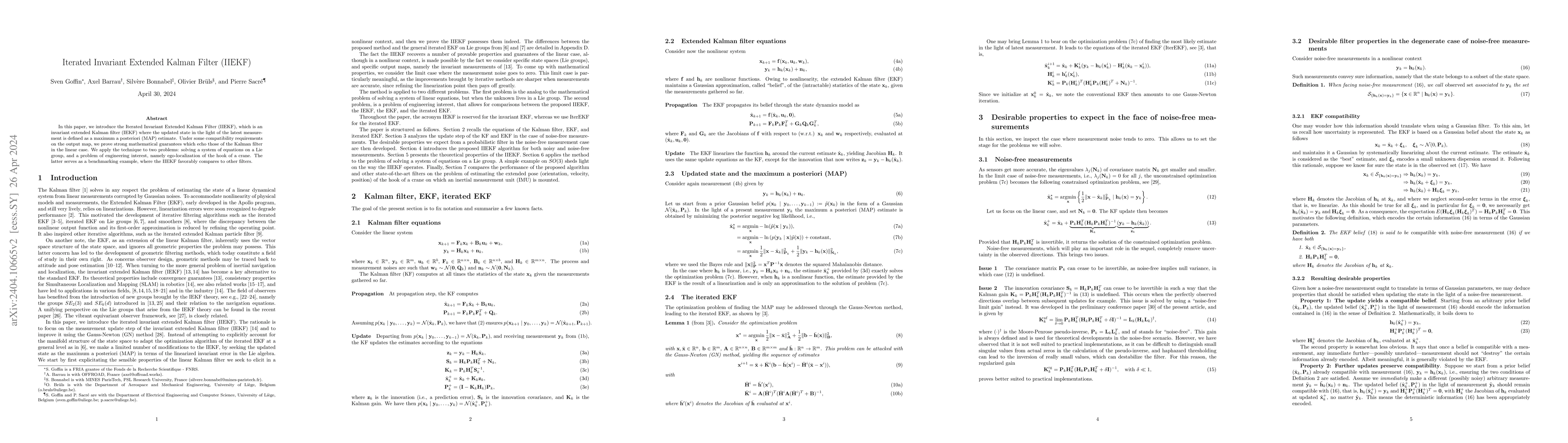 Thumbnail for Iterated Invariant Extended Kalman Filter (IIEKF)