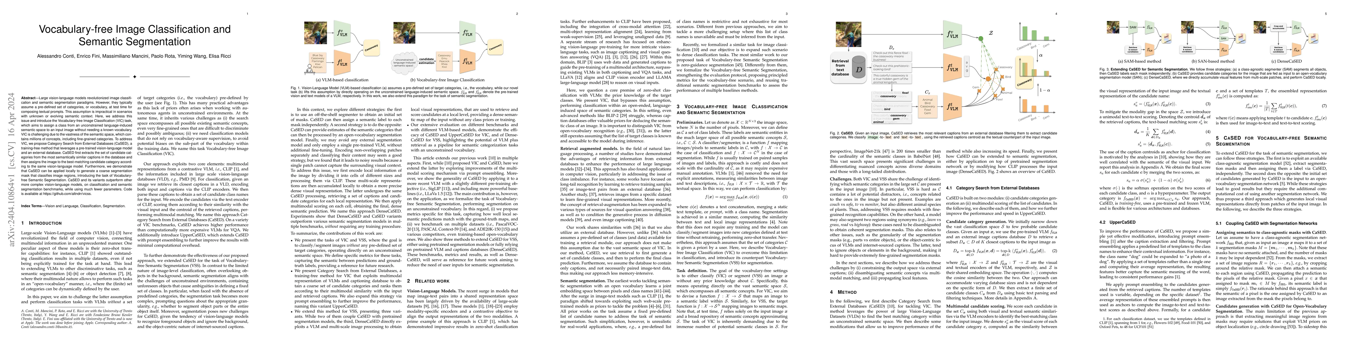 Thumbnail for Vocabulary-free Image Classification and Semantic Segmentation